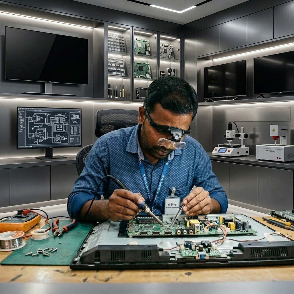 TV Mother board repair
